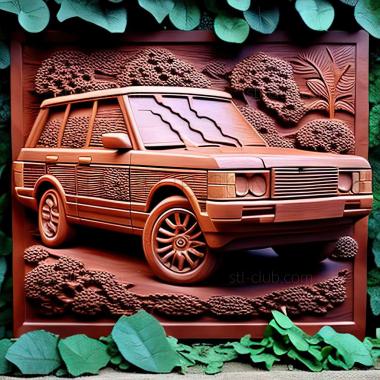 3D мадэль Range Rover p38 (STL)